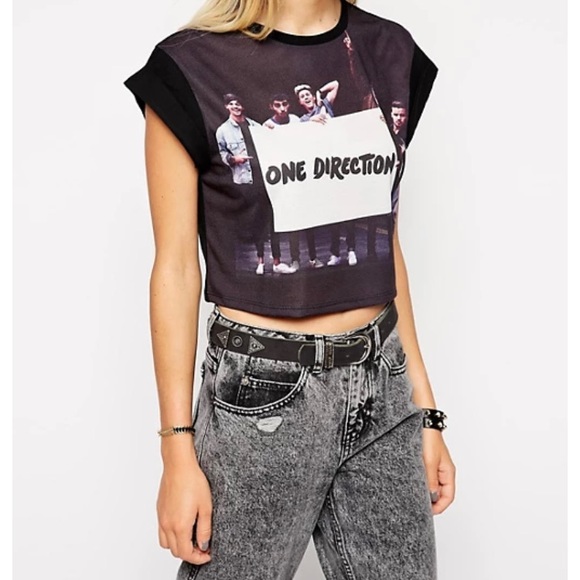 One Direction Crop Tee (New) - Picture 1 of 3